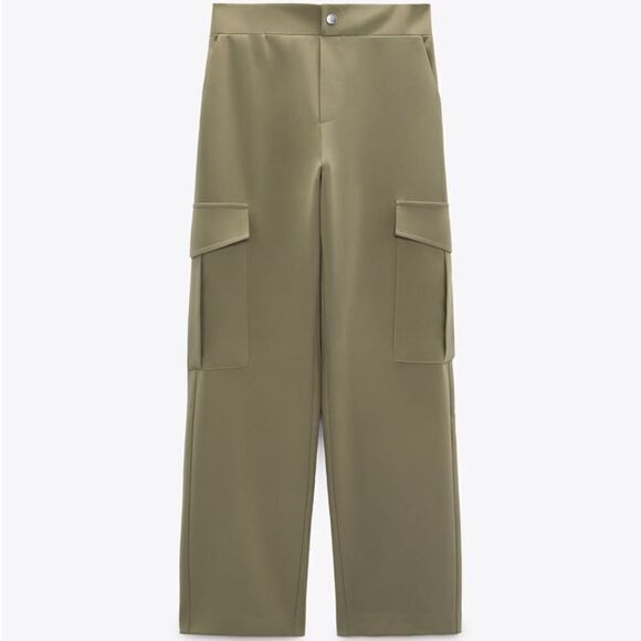 STRAIGHT LEG CARGO PANTS - Picture 7 of 10